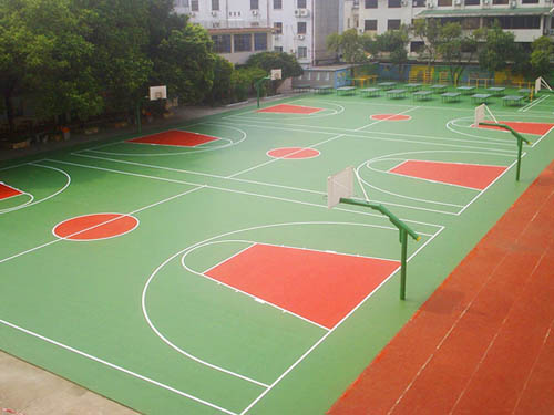 FY801籃球場與跑道施工